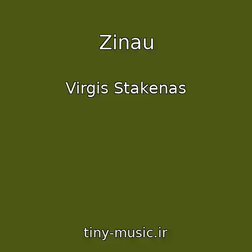 کاور آهنگ Zinau از Virgis Stakenas