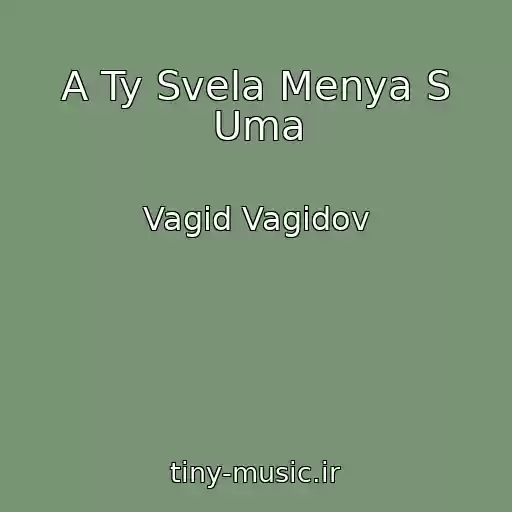کاور آهنگ A Ty Svela Menya S Uma از Vagid Vagidov