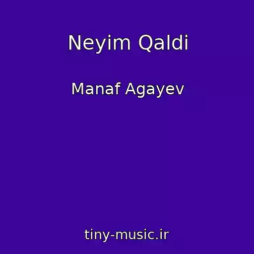 کاور آهنگ Neyim Qaldi از Manaf Agayev