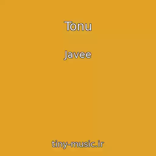 کاور آهنگ Tonu از Javee