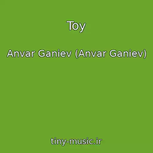 کاور آهنگ Toy از Anvar Ganiev (Anvar Ganiev)