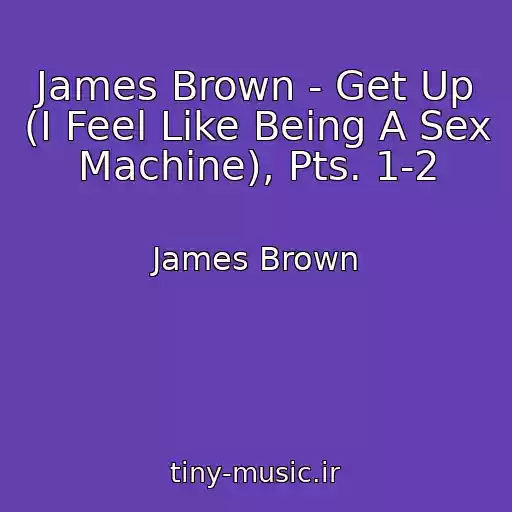 کاور آهنگ James Brown - Get Up (I Feel Like Being A Sex Machine), Pts. 1-2 از James Brown