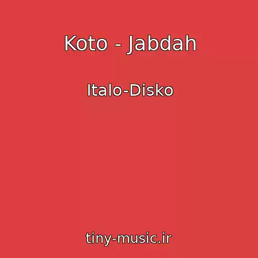کاور آهنگ Koto - Jabdah از Italo-Disko