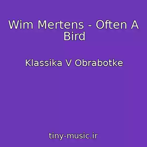 کاور آهنگ Wim Mertens - Often A Bird از Klassika V Obrabotke