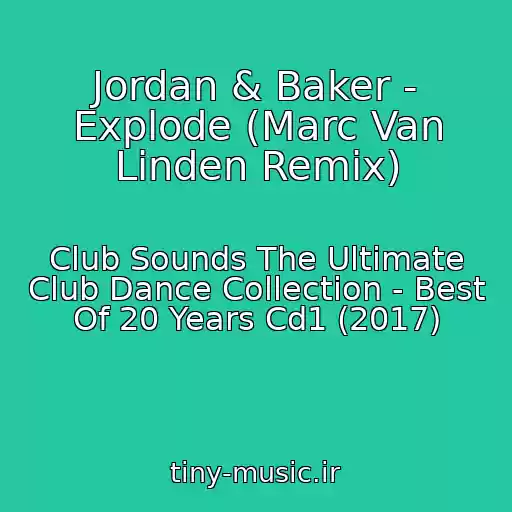کاور آهنگ Jordan & Baker - Explode (Marc Van Linden Remix) از Club Sounds The Ultimate Club Dance Collection - Best Of 20 Years Cd1 (2017)