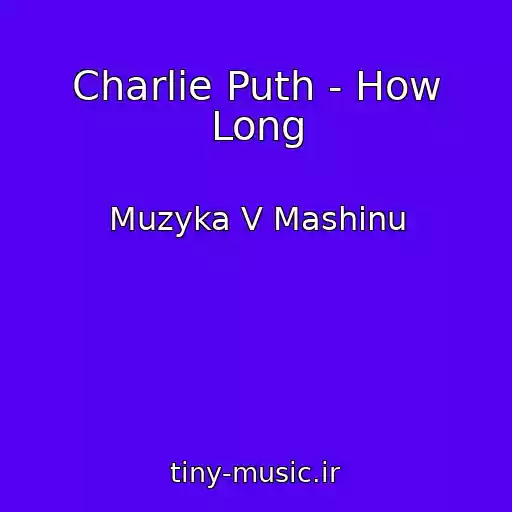 کاور آهنگ Charlie Puth - How Long از Muzyka V Mashinu