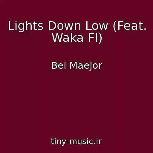 کاور آهنگ Lights Down Low (Feat. Waka Fl) از Bei Maejor