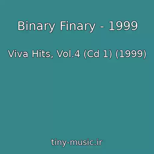 کاور آهنگ Binary Finary - 1999 از Viva Hits, Vol.4 (Cd 1) (1999)