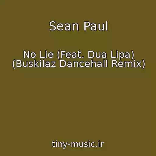 کاور آهنگ Sean Paul از No Lie (Feat. Dua Lipa) (Buskilaz Dancehall Remix)