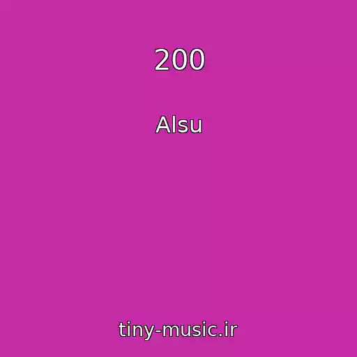 کاور آهنگ 200 از Alsu