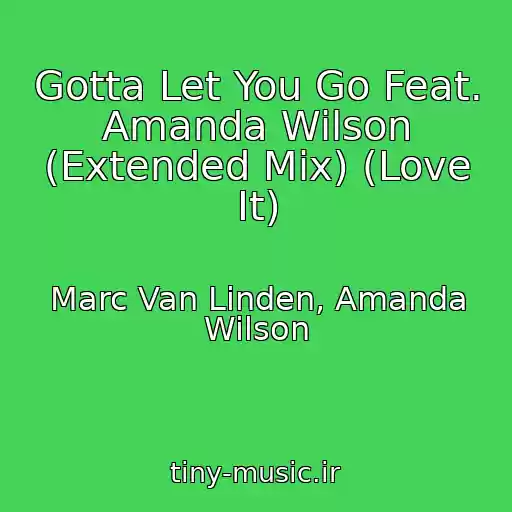 کاور آهنگ Gotta Let You Go Feat. Amanda Wilson (Extended Mix) (Love It) از Marc Van Linden, Amanda Wilson