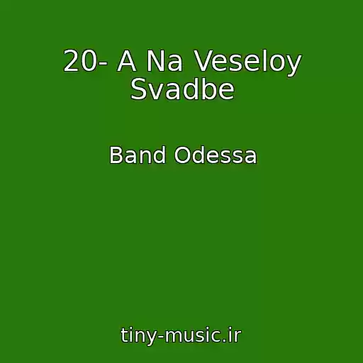 کاور آهنگ 20- A Na Veseloy Svadbe از Band Odessa