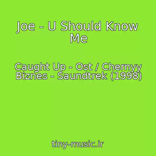 کاور آهنگ Joe - U Should Know Me از Caught Up - Ost / Chernyy Biznes - Saundtrek (1998)