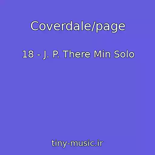 کاور آهنگ Coverdale/page از 18 - J. P. There Min Solo