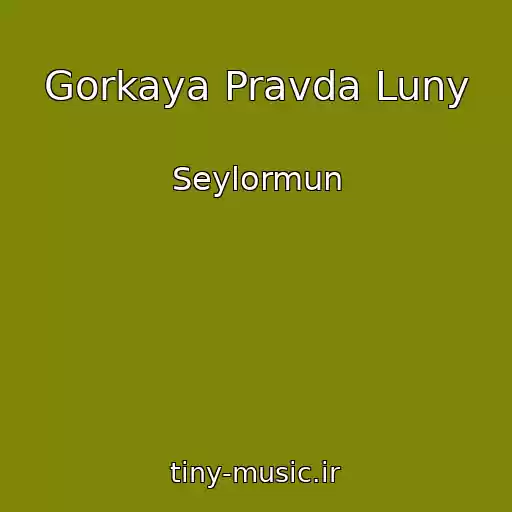 کاور آهنگ Gorkaya Pravda Luny از Seylormun