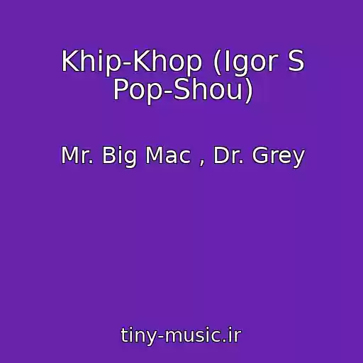 کاور آهنگ Khip-Khop (Igor S Pop-Shou) از Mr. Big Mac , Dr. Grey