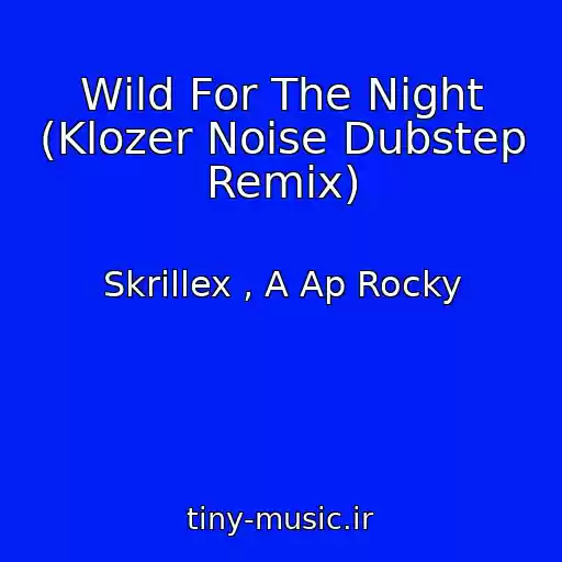 کاور آهنگ Wild For The Night (Klozer Noise Dubstep Remix) از Skrillex , A Ap Rocky