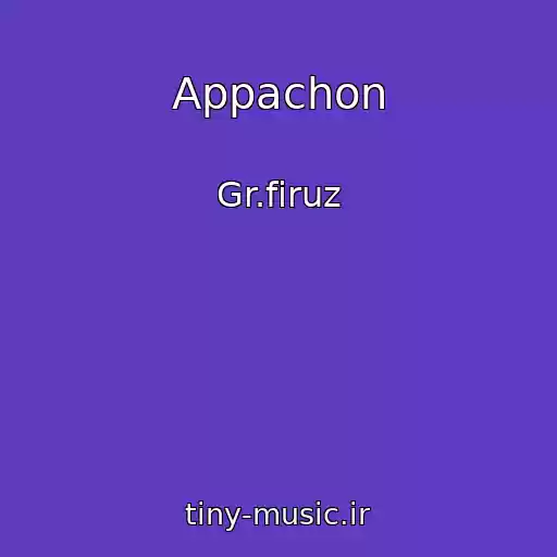 کاور آهنگ Appachon از Gr.firuz