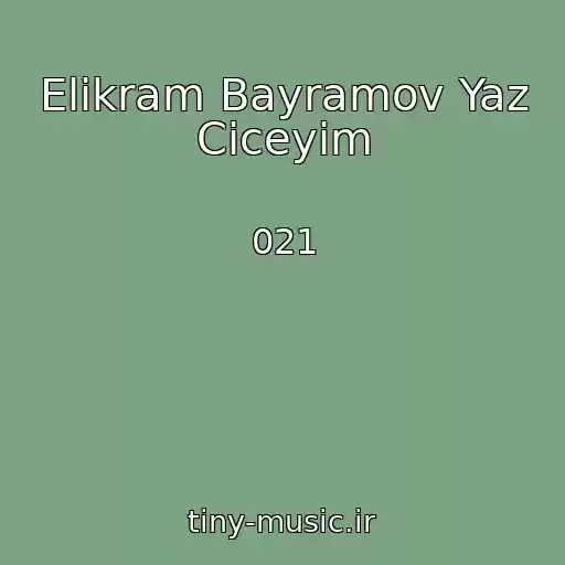 کاور آهنگ Elikram Bayramov Yaz Ciceyim از 021