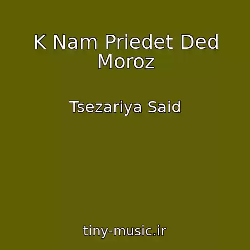 کاور آهنگ K Nam Priedet Ded Moroz از Tsezariya Said