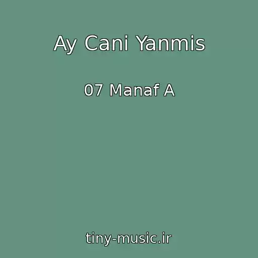 کاور آهنگ Ay Cani Yanmis از 07 Manaf A