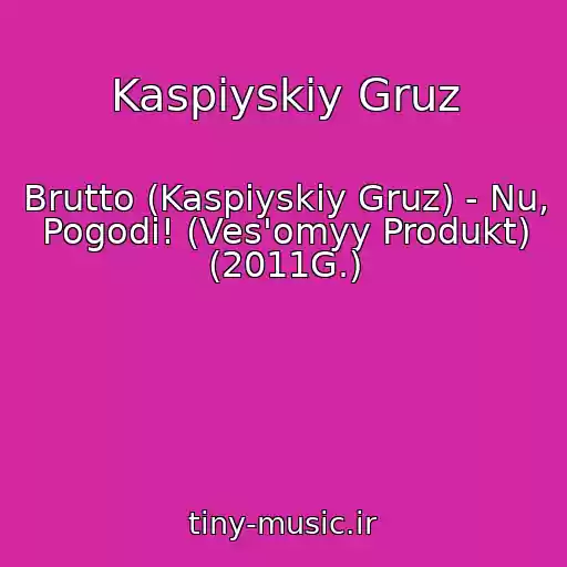 کاور آهنگ Kaspiyskiy Gruz از Brutto (Kaspiyskiy Gruz) - Nu, Pogodi! (Ves'omyy Produkt) (2011G.)