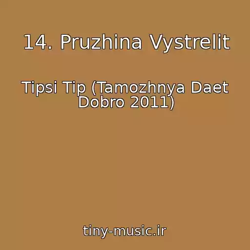 کاور آهنگ 14. Pruzhina Vystrelit از Tipsi Tip (Tamozhnya Daet Dobro 2011)