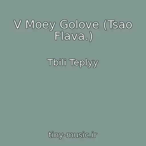 کاور آهنگ V Moey Golove (Tsao Flava.) از Tbili Teplyy