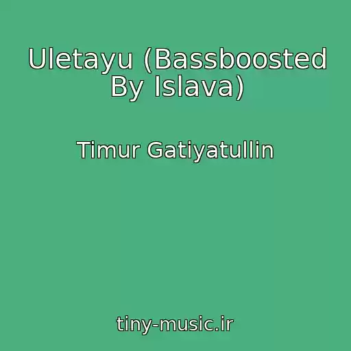 کاور آهنگ Uletayu (Bassboosted By Islava) از Timur Gatiyatullin