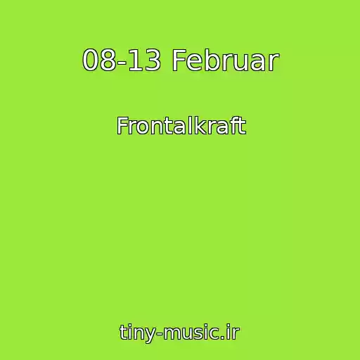 کاور آهنگ 08-13 Februar از Frontalkraft