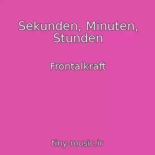 کاور آهنگ Sekunden, Minuten, Stunden از Frontalkraft