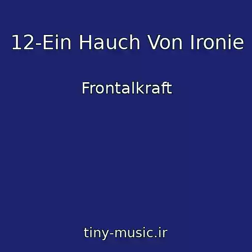 کاور آهنگ 12-Ein Hauch Von Ironie از Frontalkraft