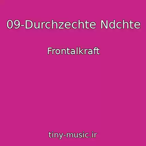 کاور آهنگ 09-Durchzechte Ndchte از Frontalkraft