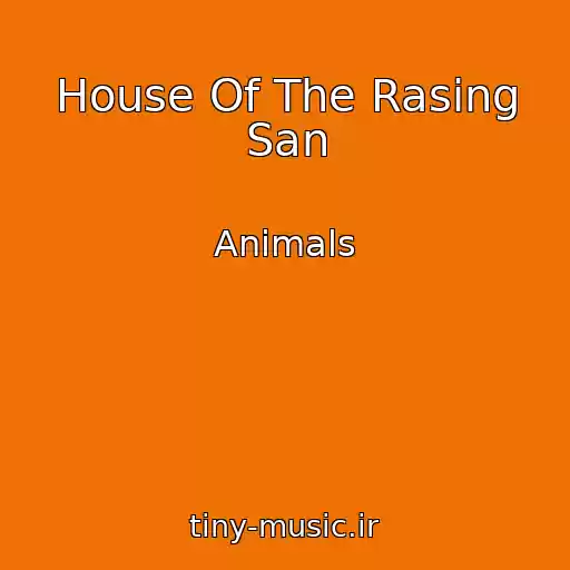 کاور آهنگ House Of The Rasing San از Animals