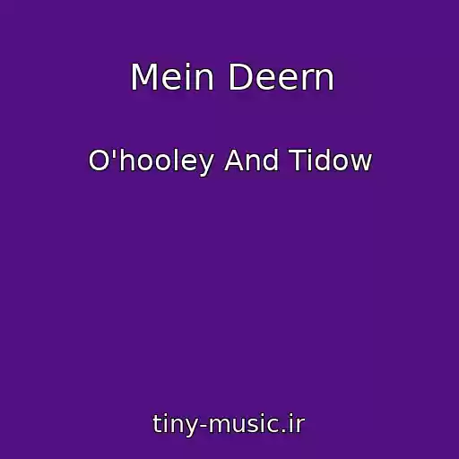 کاور آهنگ Mein Deern از O'hooley And Tidow