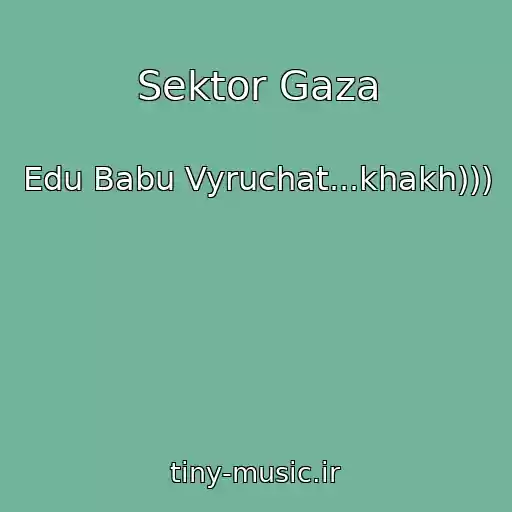 کاور آهنگ Sektor Gaza از Edu Babu Vyruchat...khakh)))