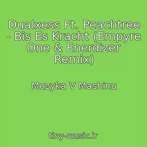 کاور آهنگ Dualxess Ft. Peachtree - Bis Es Kracht (Empyre One & Enerdizer Remix) از Muzyka V Mashinu