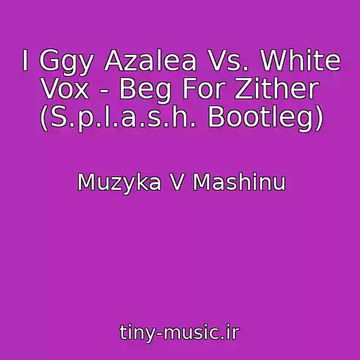 کاور آهنگ I Ggy Azalea Vs. White Vox - Beg For Zither (S.p.l.a.s.h. Bootleg) از Muzyka V Mashinu