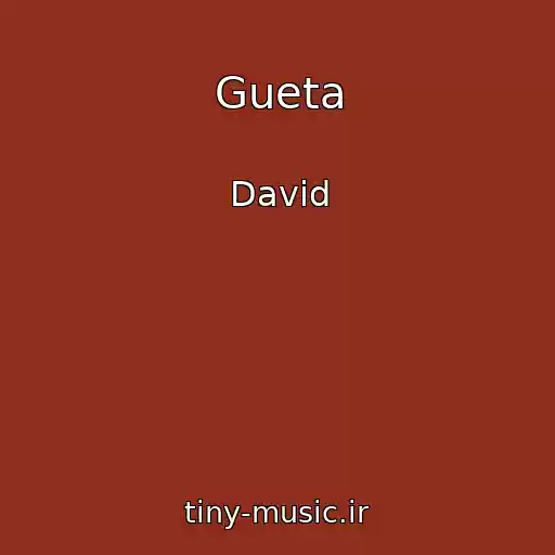 کاور آهنگ Gueta از David