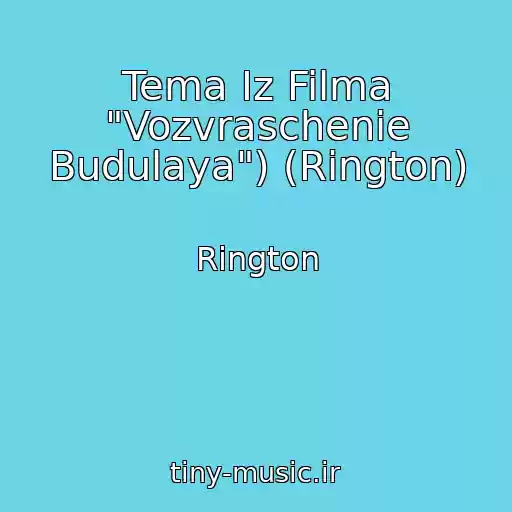 کاور آهنگ Tema Iz Filma "Vozvraschenie Budulaya") (Rington) از Rington