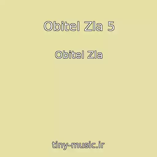کاور آهنگ Obitel Zla 5 از Obitel Zla