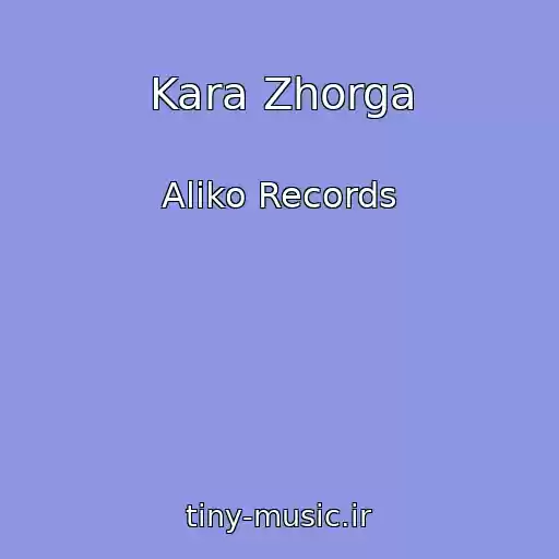 کاور آهنگ Kara Zhorga از Aliko Records
