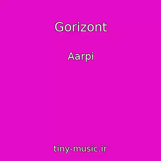 کاور آهنگ Gorizont از Aarpi