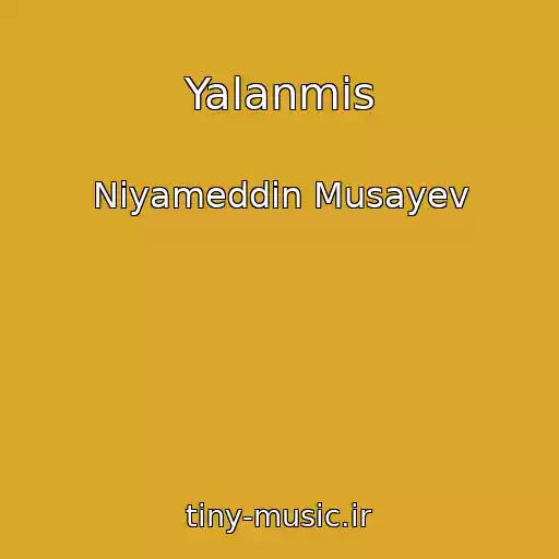 کاور آهنگ Yalanmis از Niyameddin Musayev