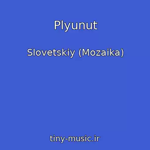 کاور آهنگ Plyunut از Slovetskiy (Mozaika)