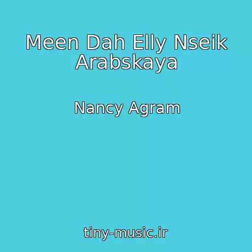 کاور آهنگ Meen Dah Elly Nseik Arabskaya از Nancy Agram