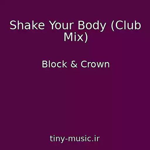 کاور آهنگ Shake Your Body (Club Mix) از Block & Crown