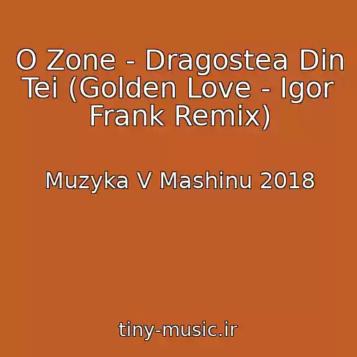 کاور آهنگ O Zone - Dragostea Din Tei (Golden Love - Igor Frank Remix) از Muzyka V Mashinu 2018