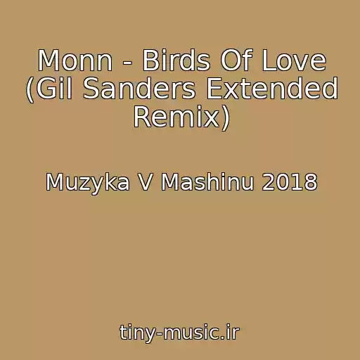 کاور آهنگ Monn - Birds Of Love (Gil Sanders Extended Remix) از Muzyka V Mashinu 2018
