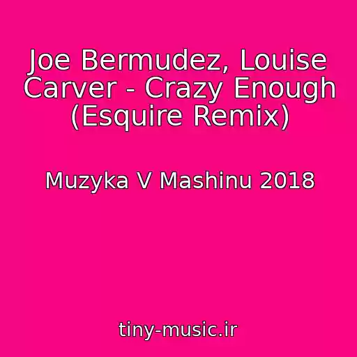 کاور آهنگ Joe Bermudez, Louise Carver - Crazy Enough (Esquire Remix) از Muzyka V Mashinu 2018